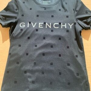 Givenchy, black 2 layer t-shirt, size small